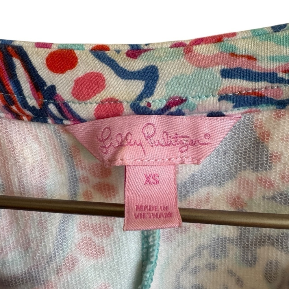 Lilly Pulitzer Estrada Shift Dress in 'Shell Me About It', Size XS - Picture 7 of 10